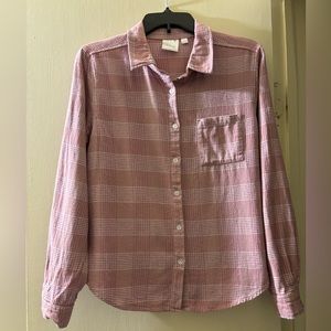 Disney Winnie the Pooh plaid shirt